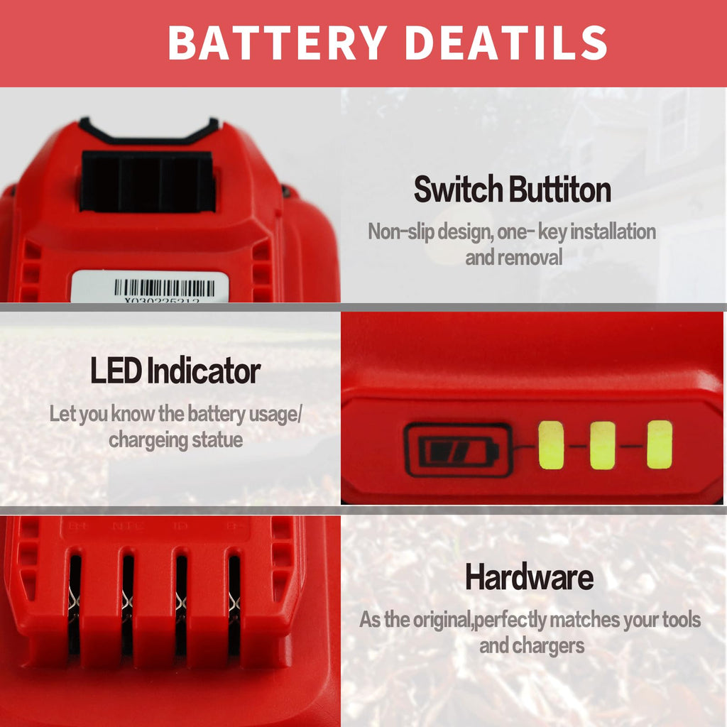 2 Pack 3.5Ah Battery M339