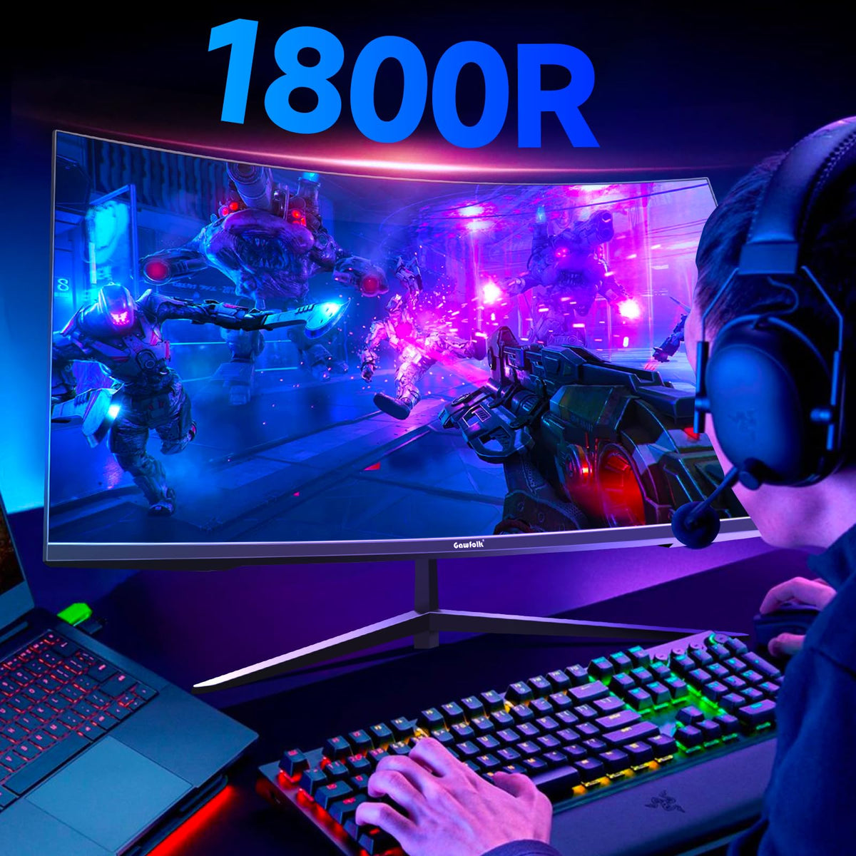 32 inch Curved Gaming Monitor 165HZ W8846