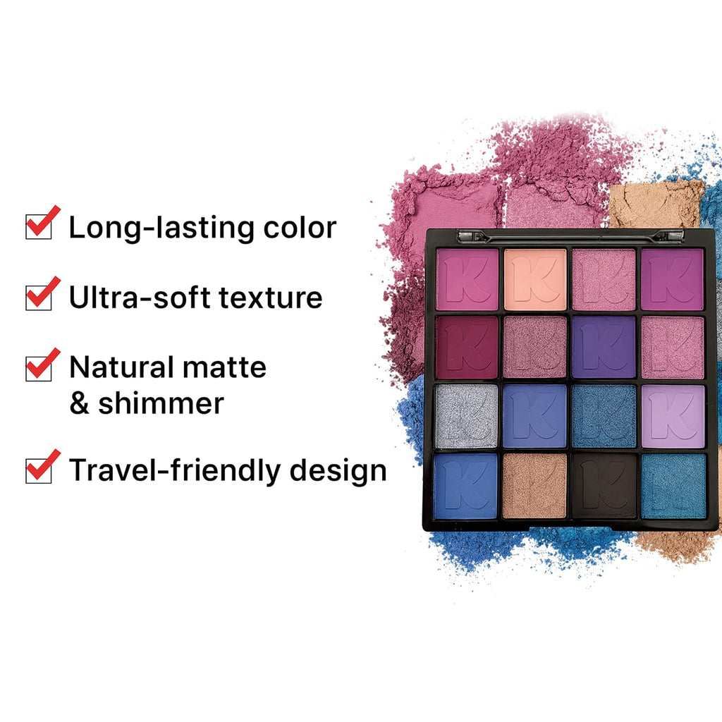 Matte Glitter Eyeshadow Palette M390260