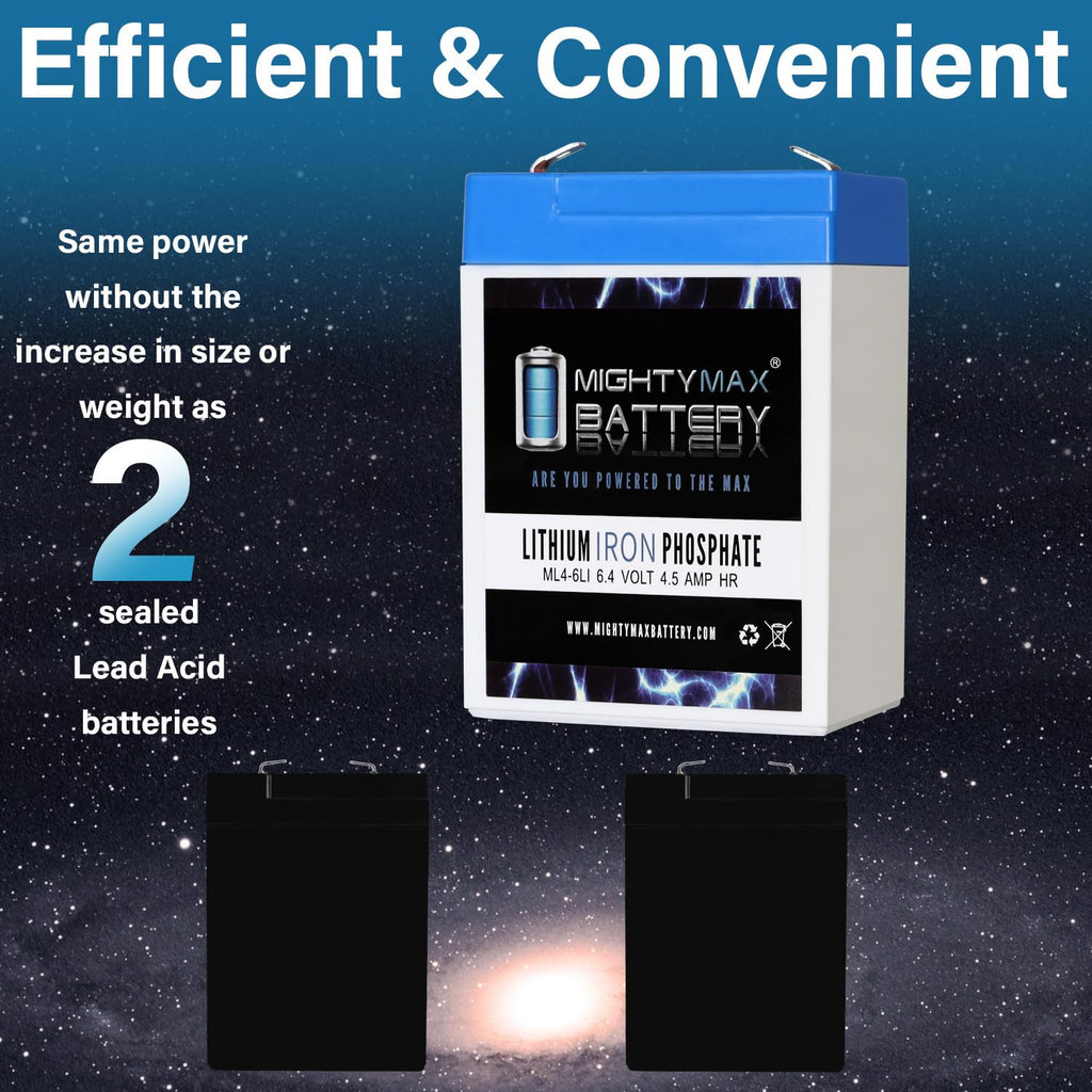 6V 4.5AH Lithium Replacement Battery Z50877