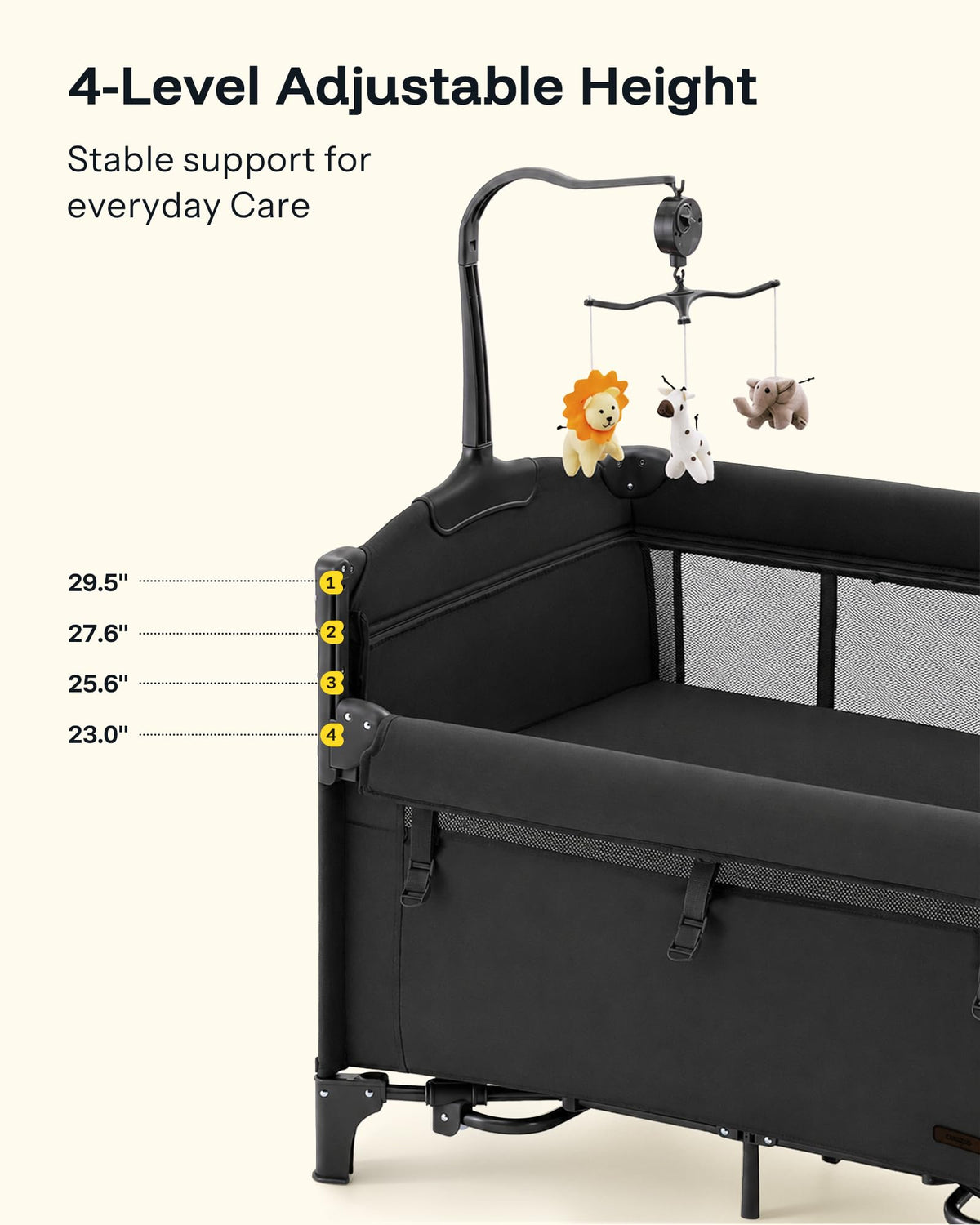 6 in 1 Foldable Playard J9644