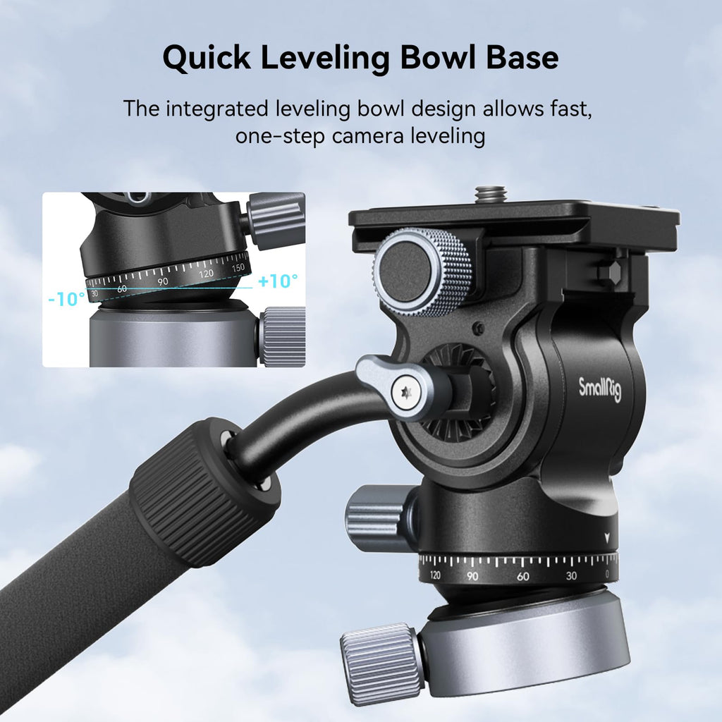 Carbon Fiber Video Travel Tripod H90536