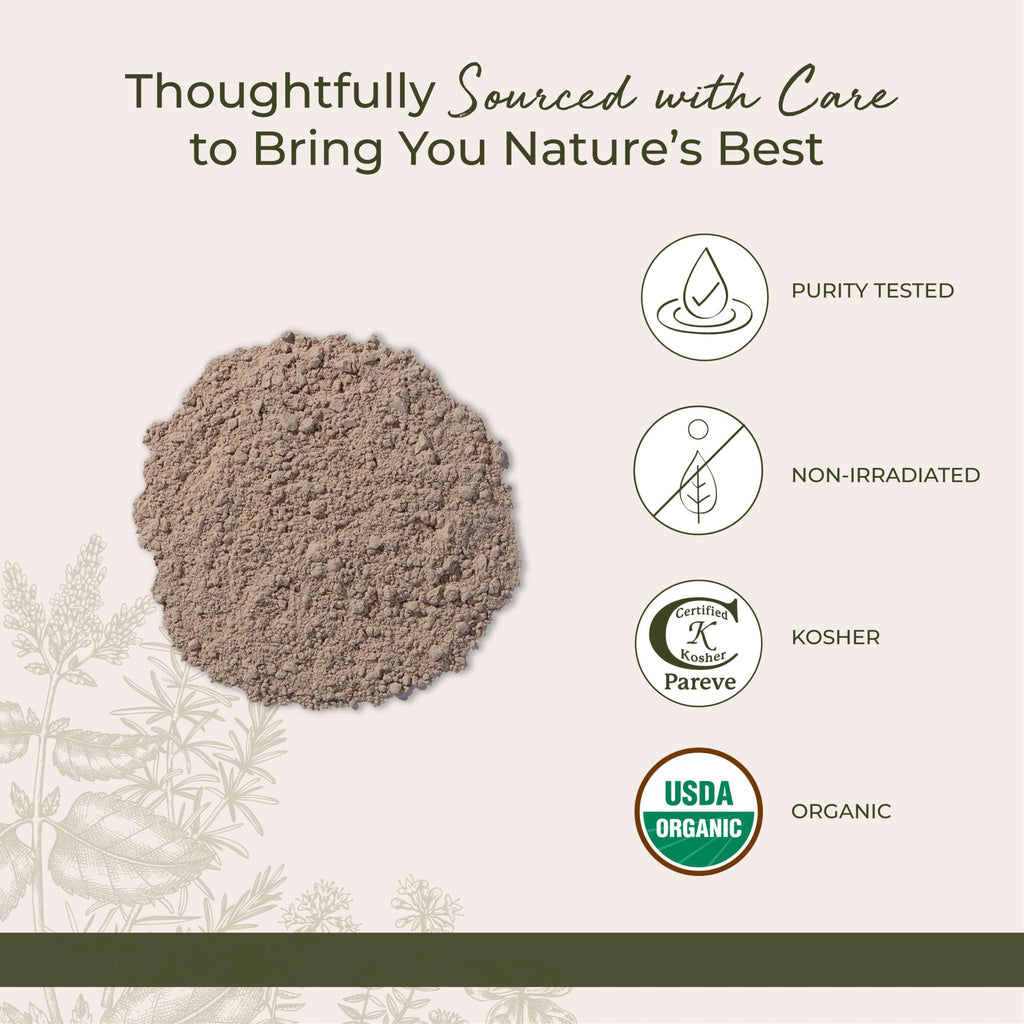 Organic Psyllium Husks Powder 1 lb Bag Q2734