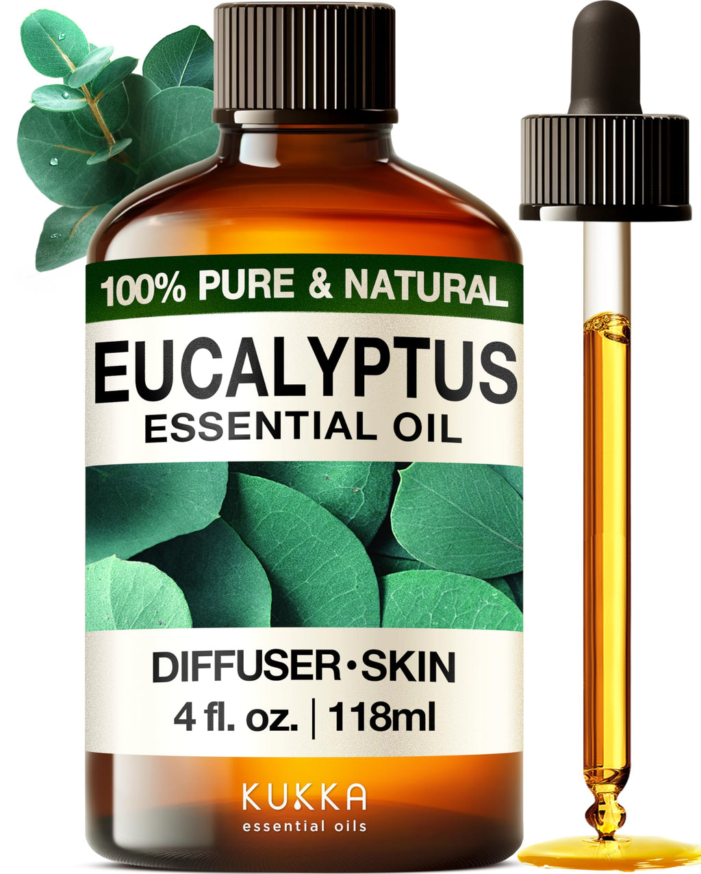 Lavender & Eucalyptus Essential Oil Set 2x4 fl oz X5931