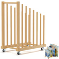 Canvas Storage Rack with Wheels and Handle P31339