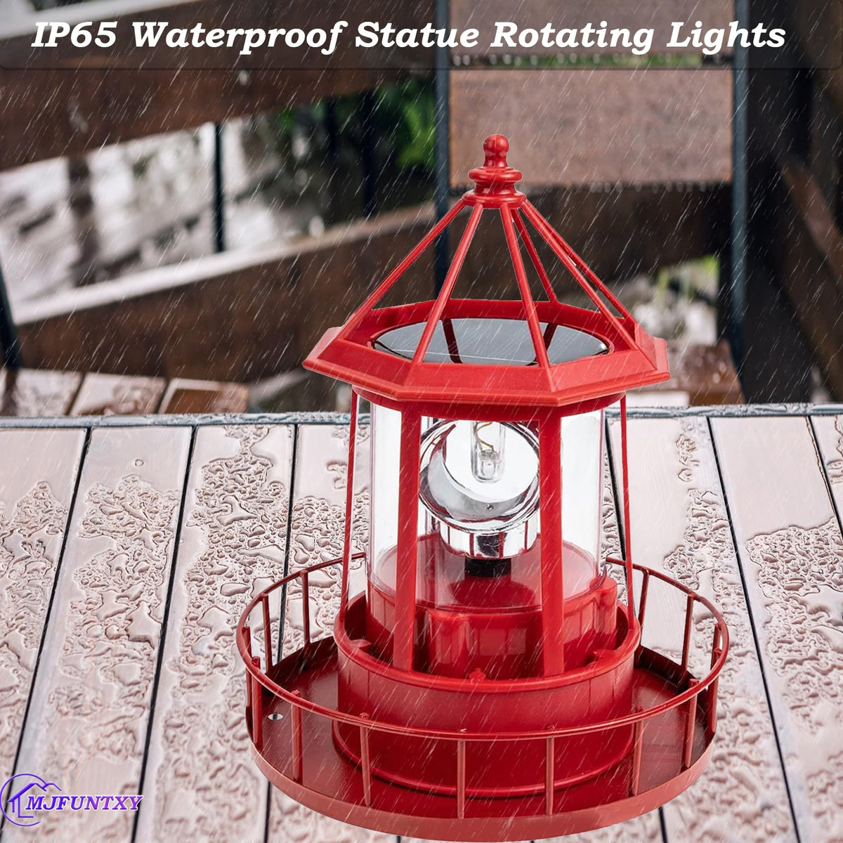 Solar Powered Lighthouse Q1560