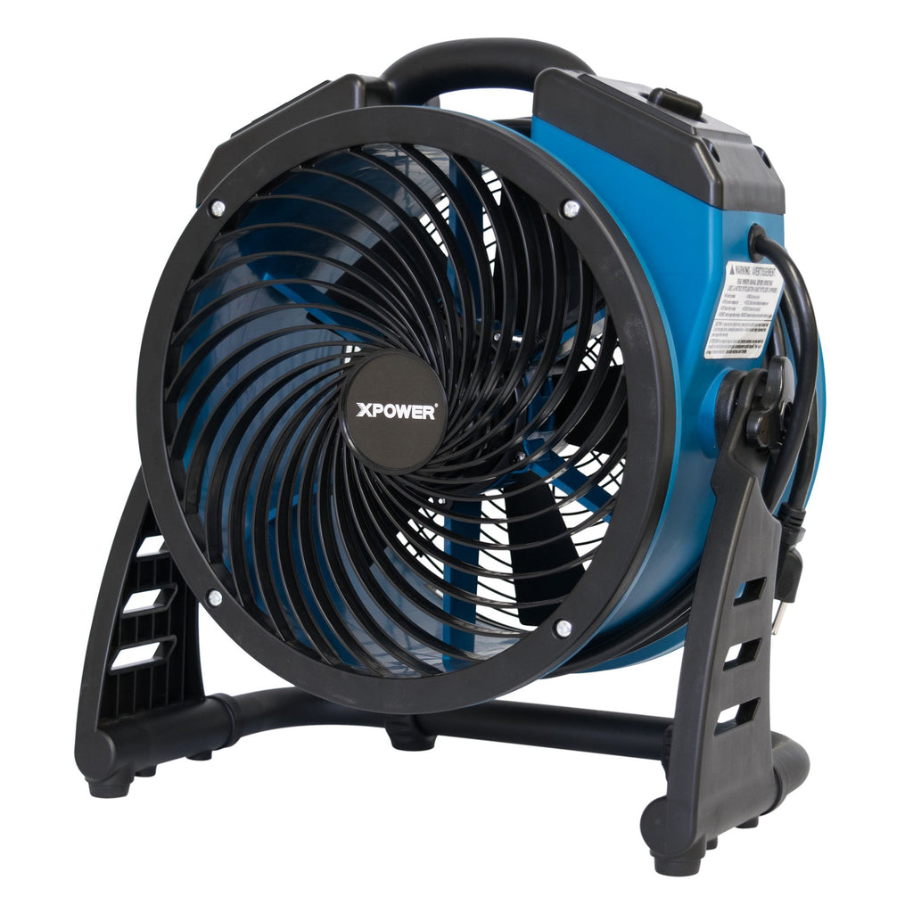 11" High Velocity Axial Air Mover Floor Fan 1100 CFM G40258