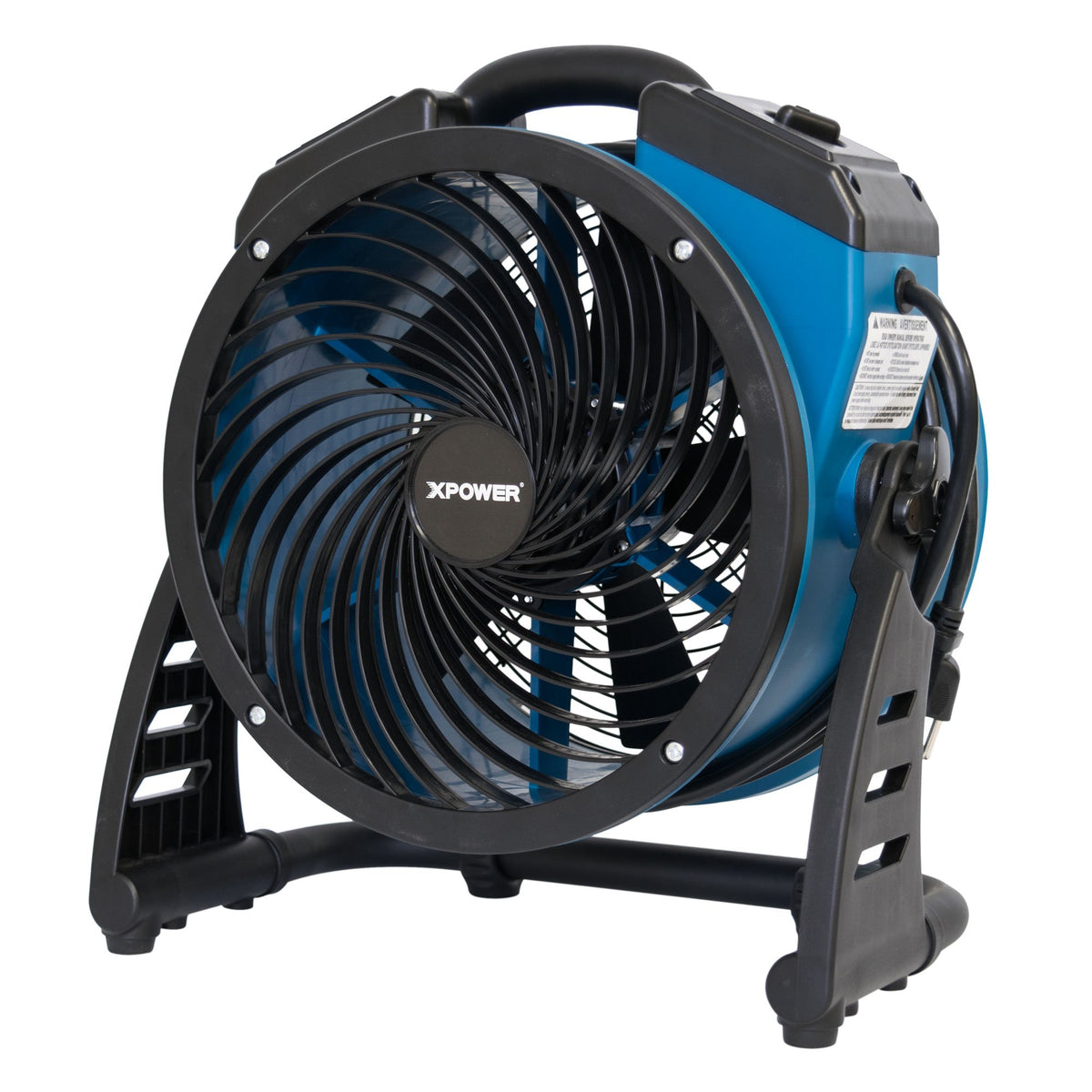 11" High Velocity Axial Air Mover Floor Fan 1100 CFM G40258