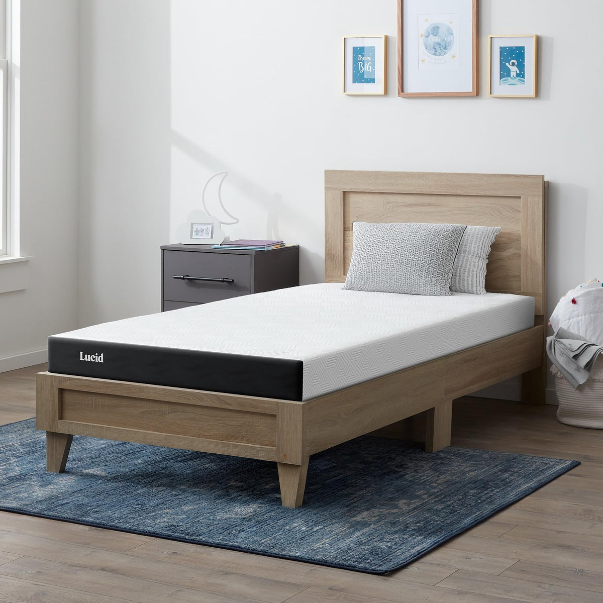 5" Firm Gel Memory Foam Mattress Twin Size B389