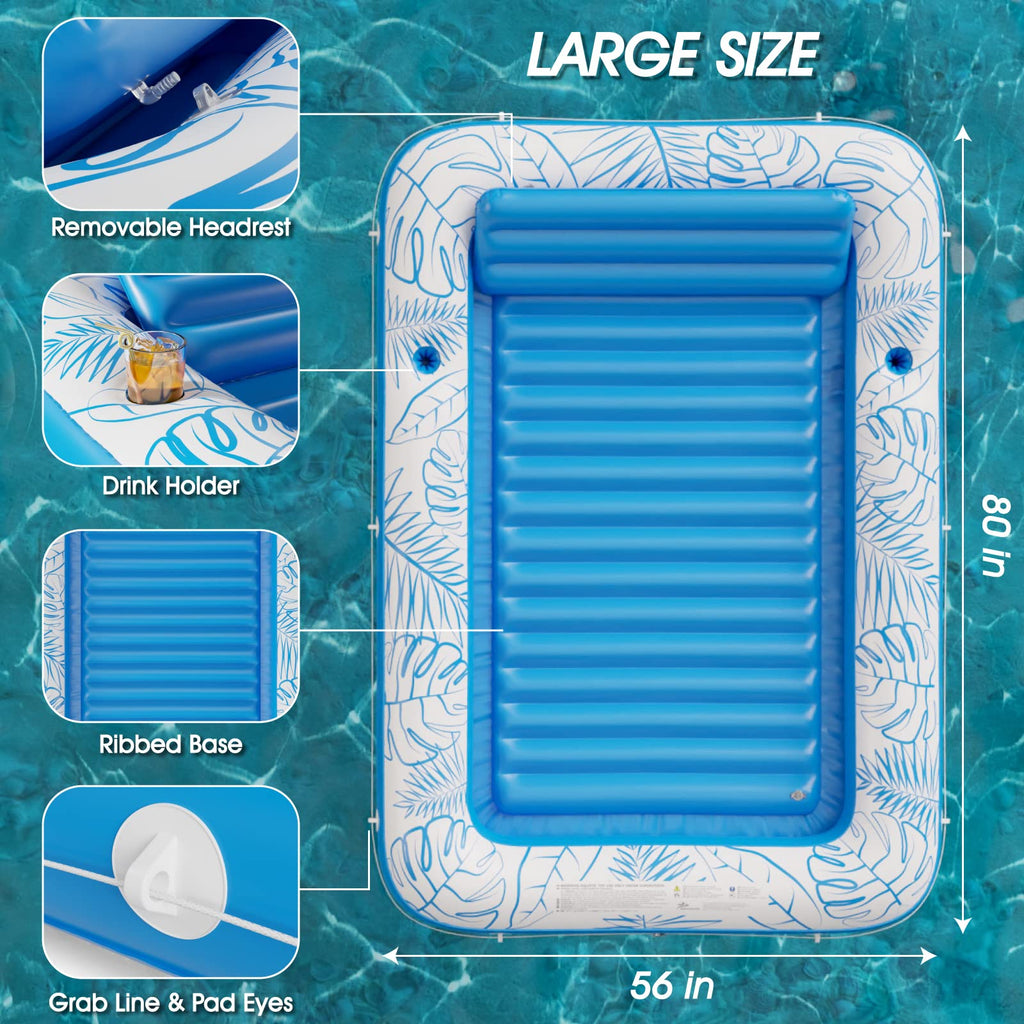 Inflatable Tanning Pool Lounger Float A8104