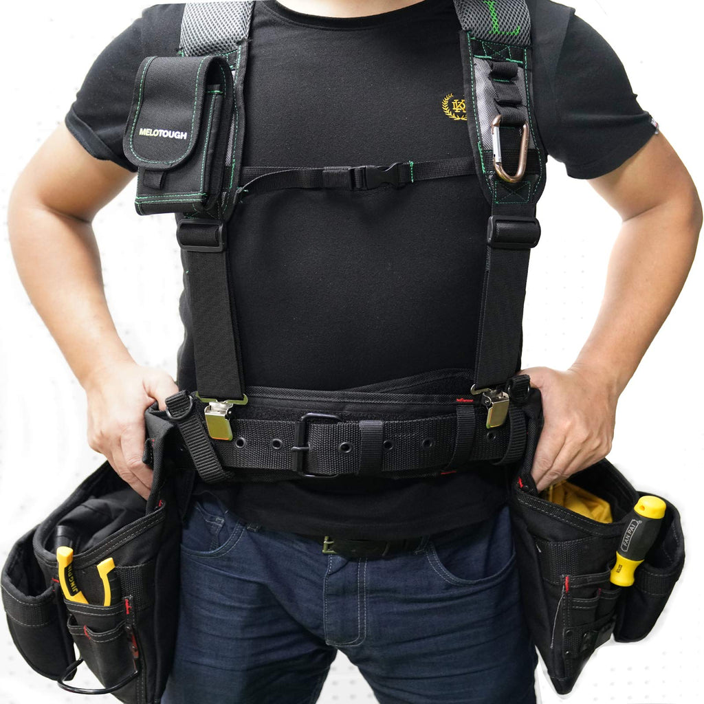 Gel Padded Tool Belt Suspenders W62980