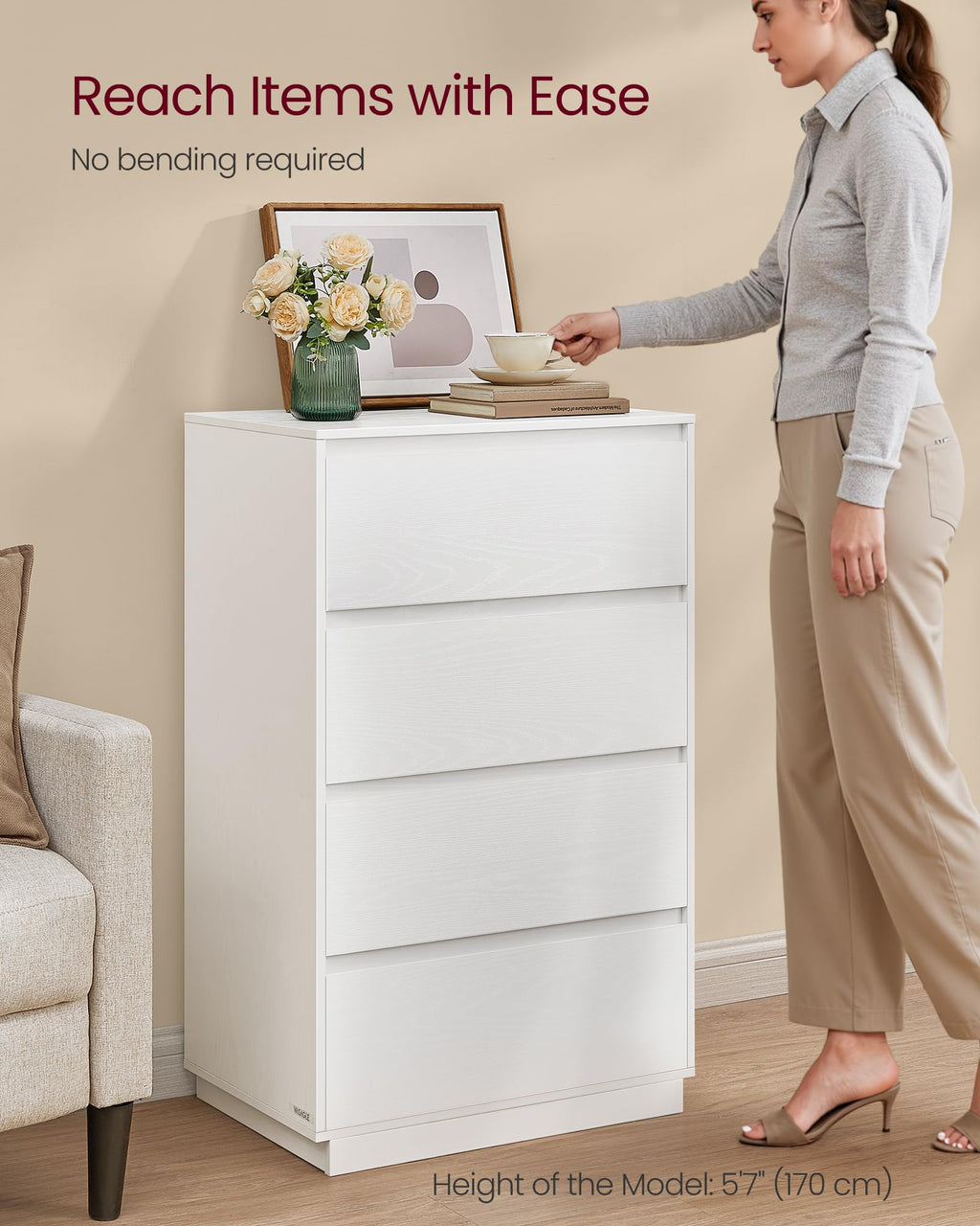 4-Drawer Dresser A659