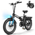 Foldable Electric Bike with 20" Fat Tires S67177