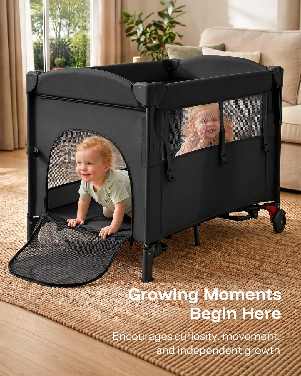 6 in 1 Foldable Playard J9644