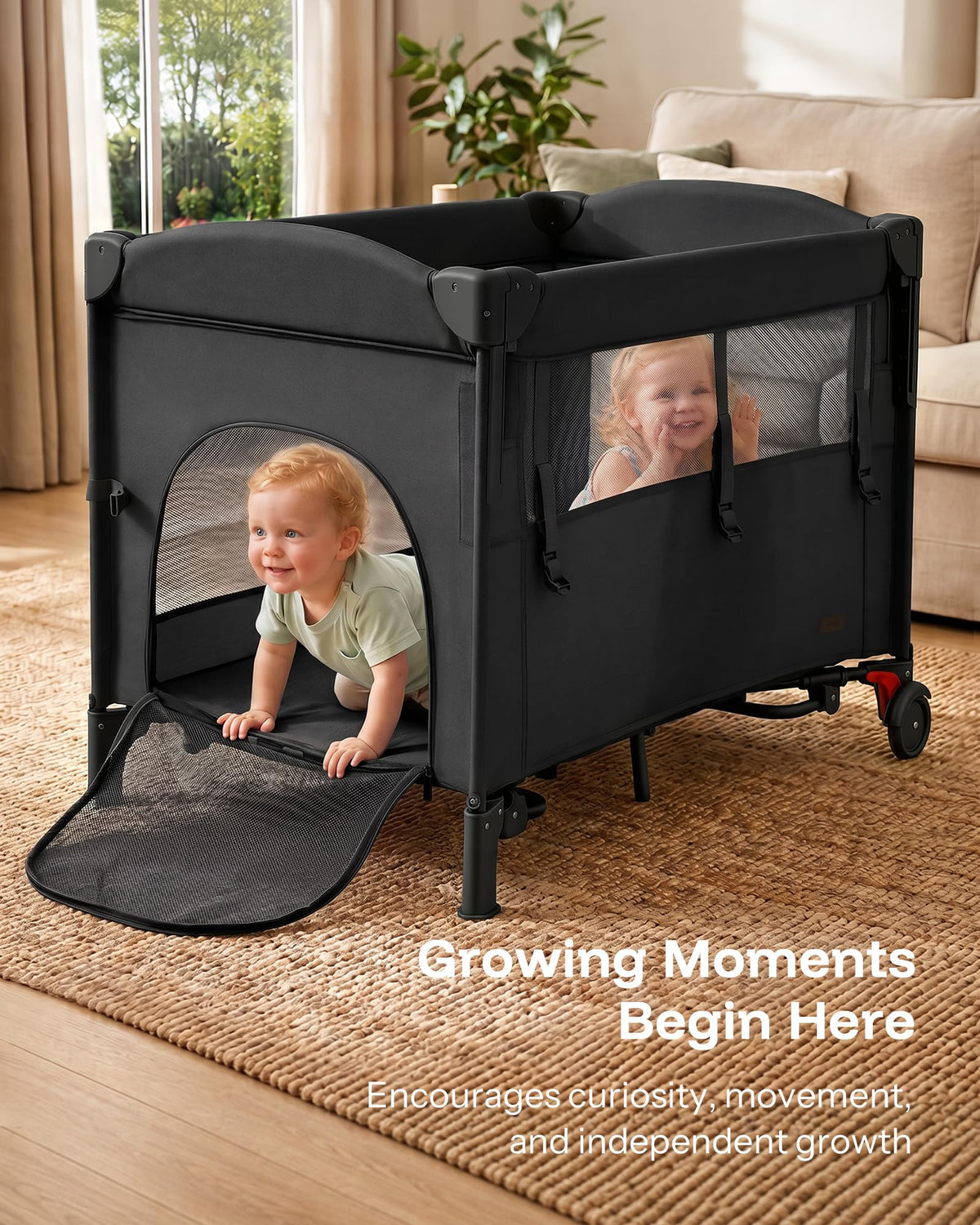 6 in 1 Foldable Playard J9644