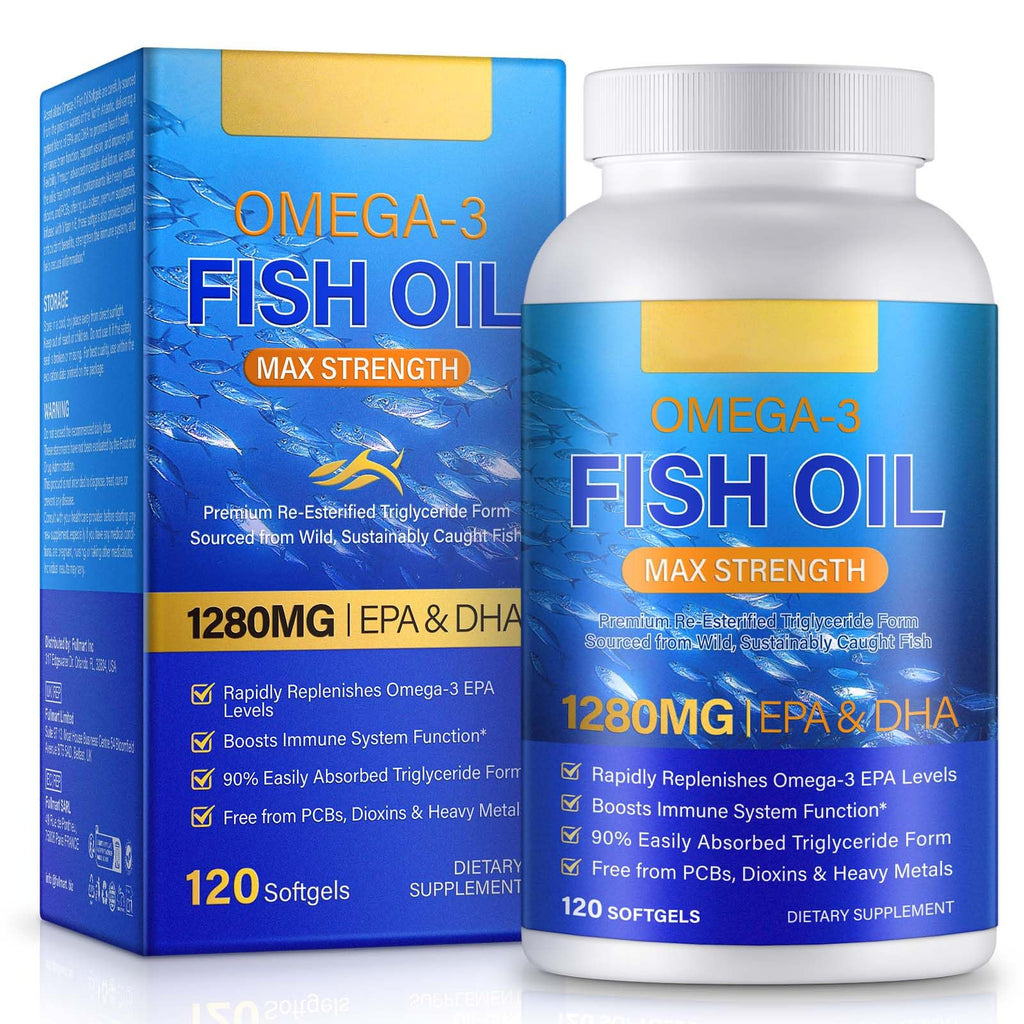 Fish Oil Omega 3 Softgels 120 Softgels C802172