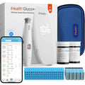 Wireless Smart Glucose Monitor Kit, 100 Strips & 100 Lancets T383