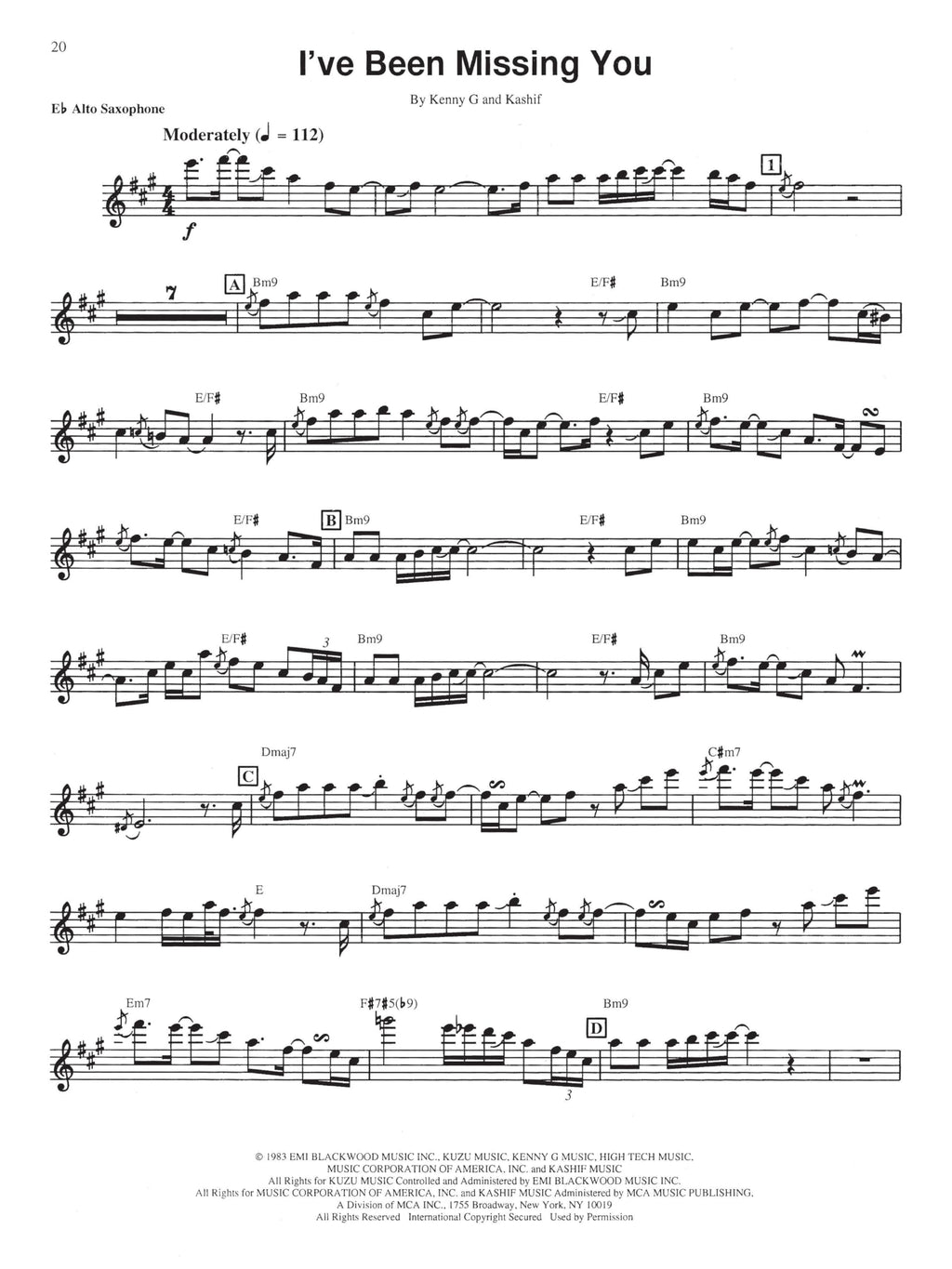 Saxophone Sheet Music Book X501739
