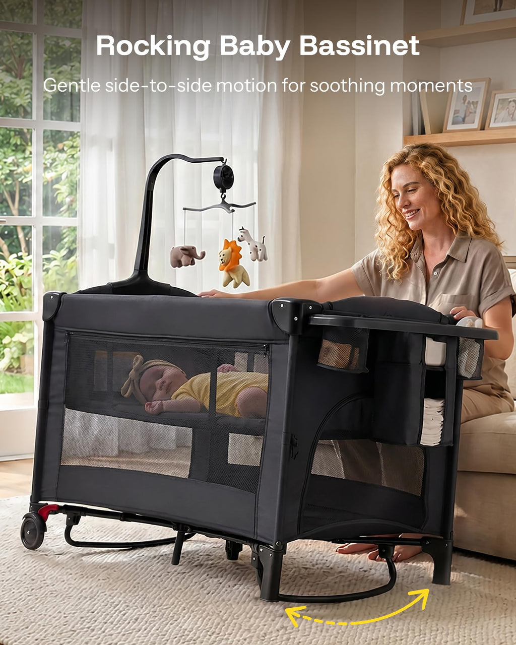 6 in 1 Foldable Playard J9644