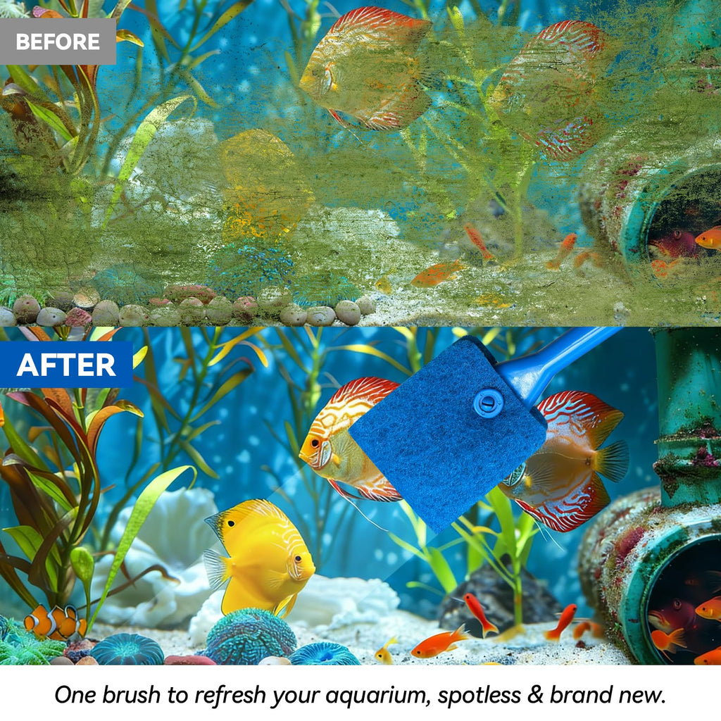 Double Sided Aquarium Cleaning Brush I239457