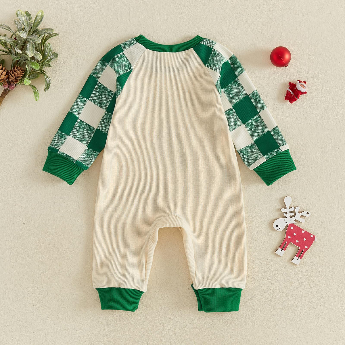 Newborn Baby Boy Fall Winter Romper Jumpsuit V2659