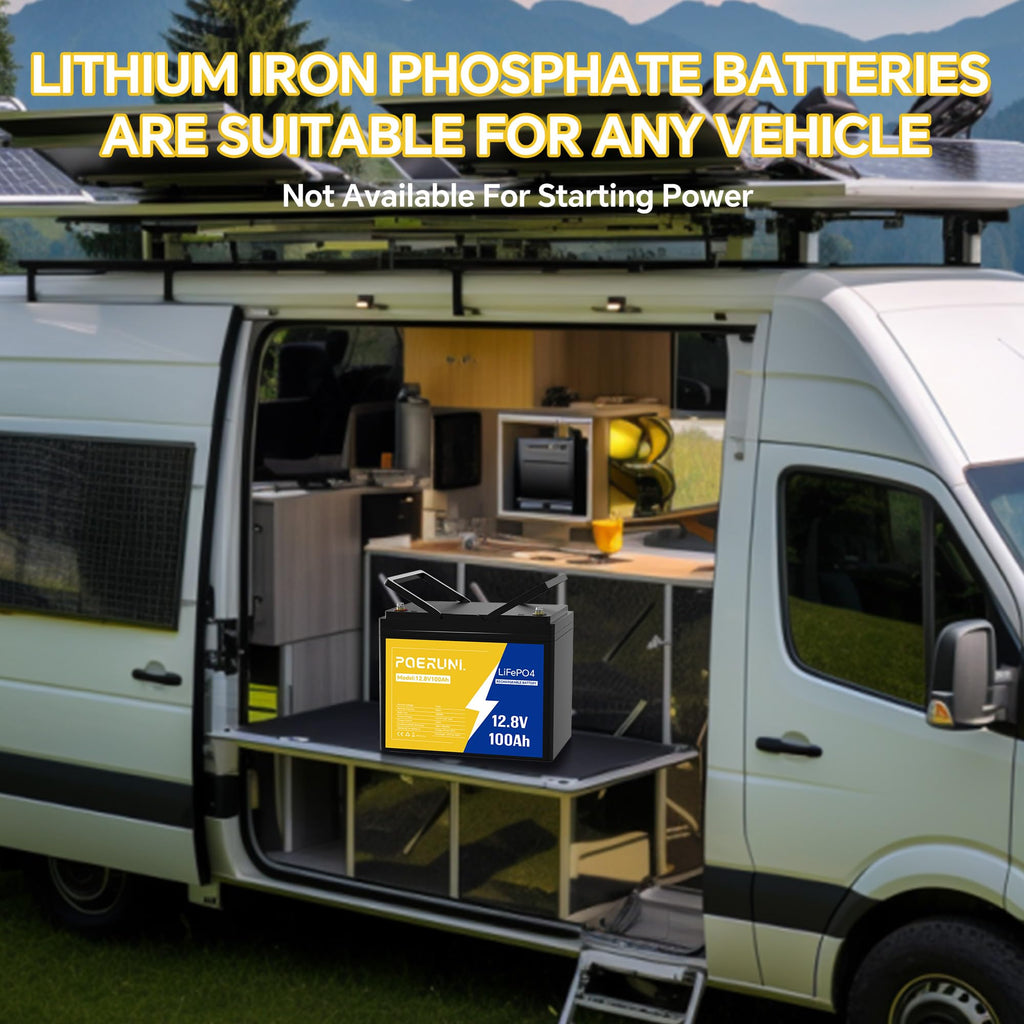 12V 100Ah LiFePO4 Battery N637