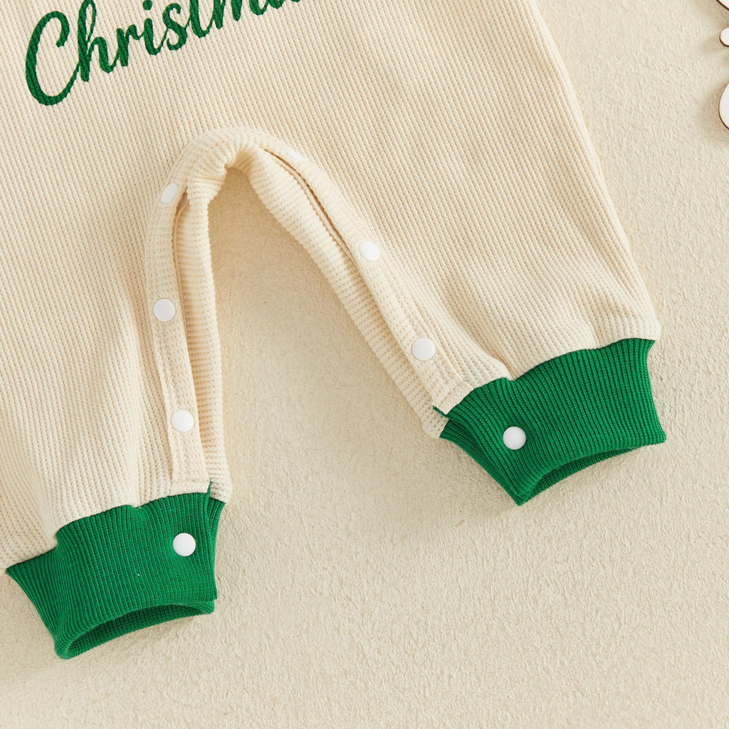 Newborn Baby Boy Fall Winter Romper Jumpsuit V2659