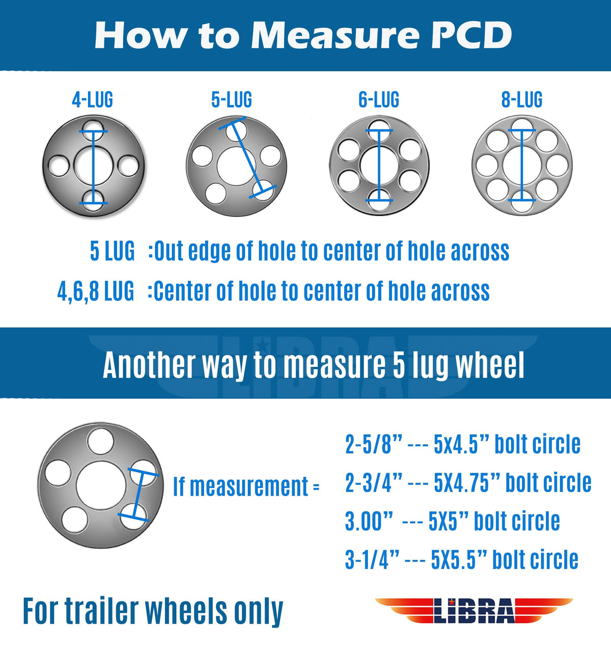 Trailer Tire Wheel ST205/75R15 8-Ply Silver Rim P167