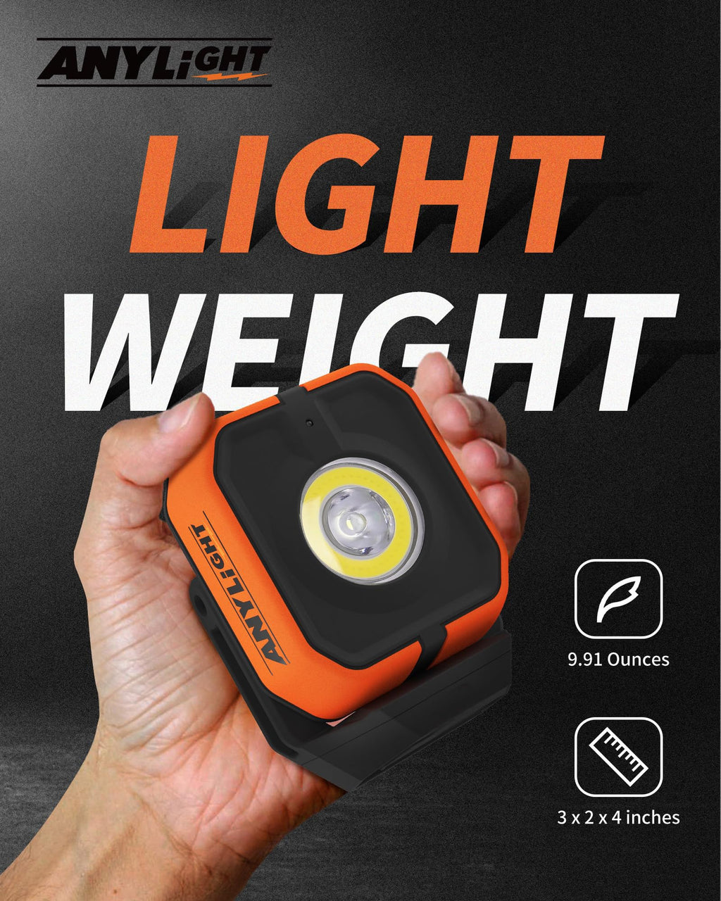 Rechargeable 4 Modes 1200LM Magnetic Work Light W49599