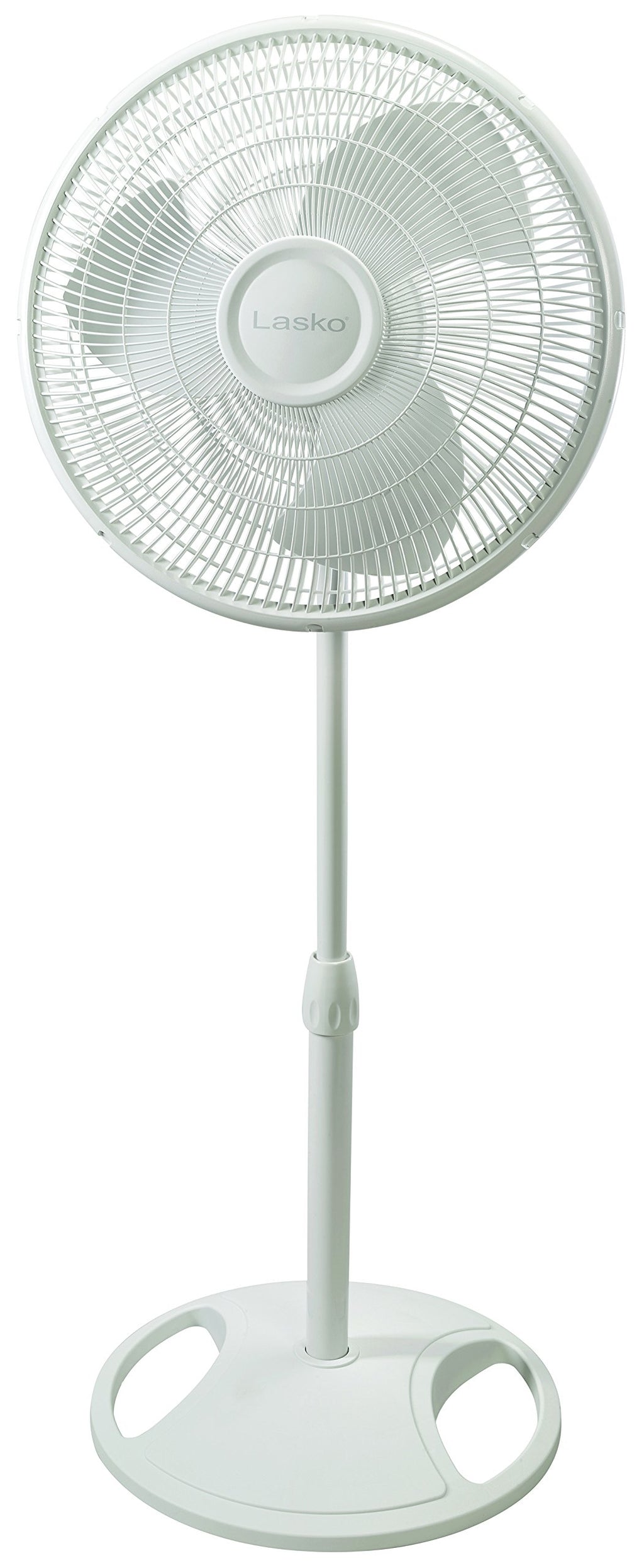 White 16 Inch and Black 18 Inch Oscillating Pedestal Stand Fans B371