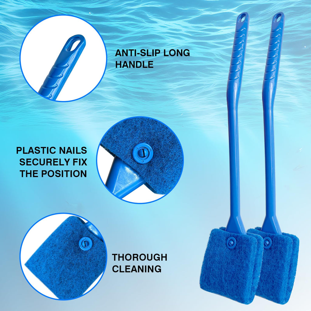 Double Sided Aquarium Cleaning Brush I239457