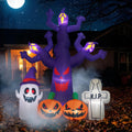 8FT Halloween Inflatables Tree with LEDs H10835