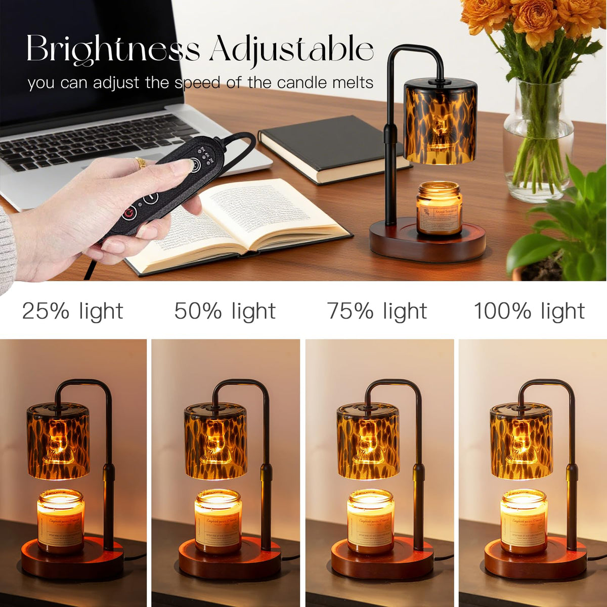 Candle Warmer Lamp with Timer U216446