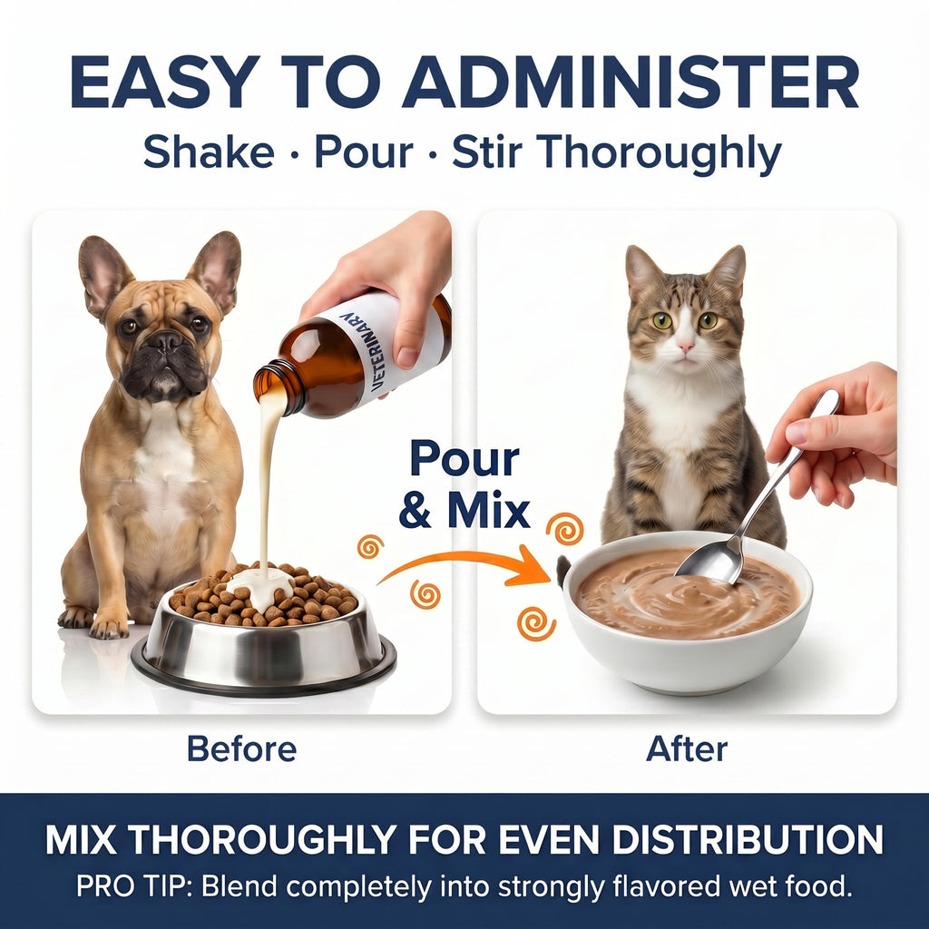 Praziquantel & Pyrantel Liquid Dewormer for Dog and Cat 3.4 fl oz H624772