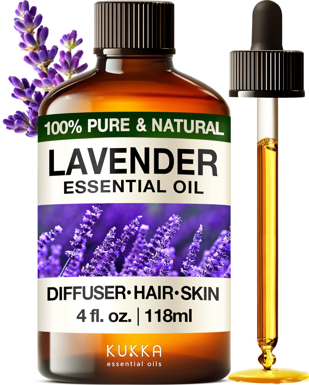 Lavender & Eucalyptus Essential Oil Set 2x4 fl oz X5931