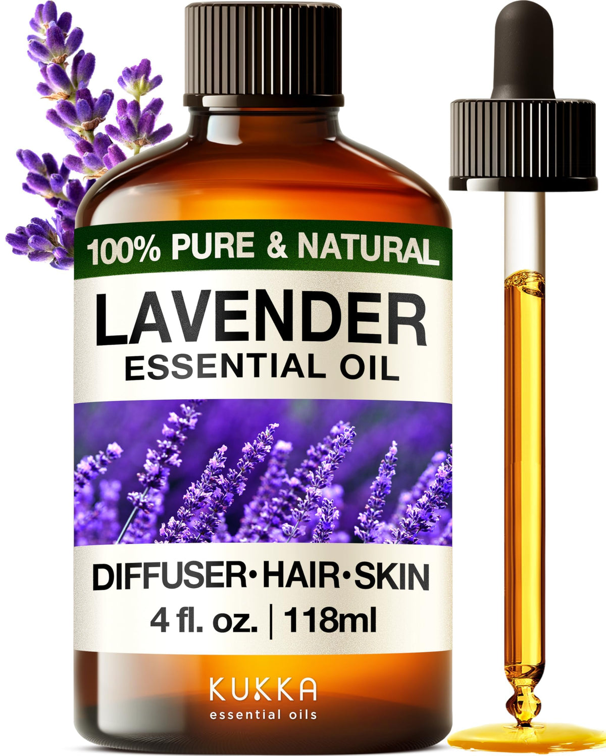 Lavender & Eucalyptus Essential Oil Set 2x4 fl oz X5931