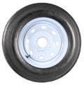 Trailer Tire Rim Assembly 5.30-12 Load B 4 Lug White C53875
