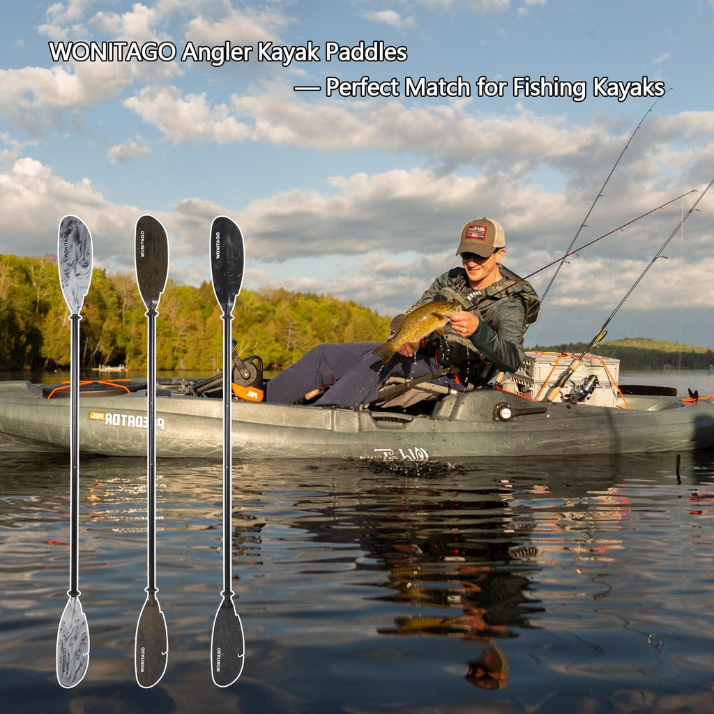 Adjustable Kayak Paddle with Leash U627