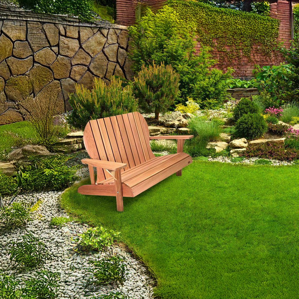 Adirondack Loveseat with Curved Armrests J974530