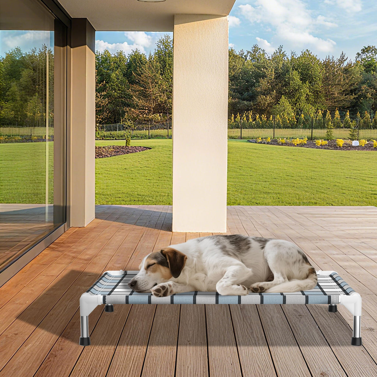 Elevated Outdoor Raised Dog Bed A92426