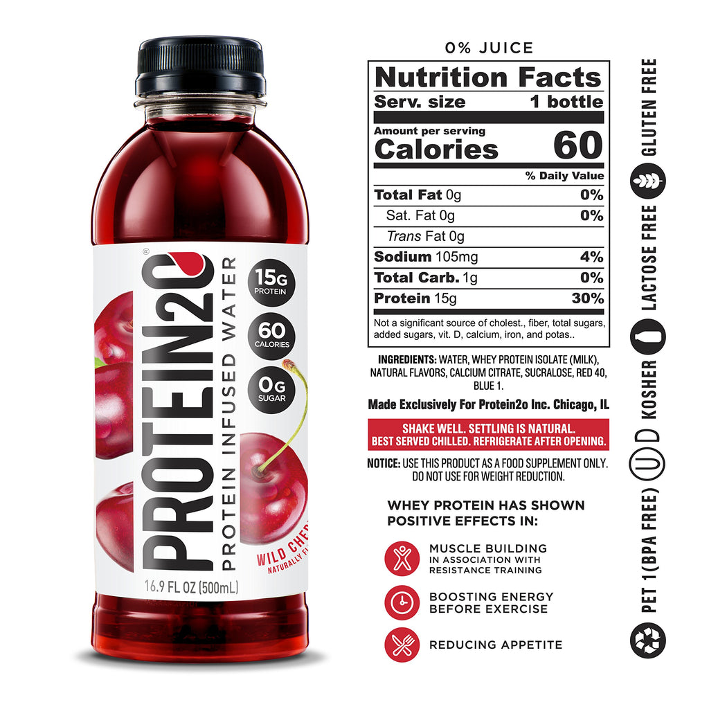 Whey Protein Infused Water Variety Pack 16 Count G50209