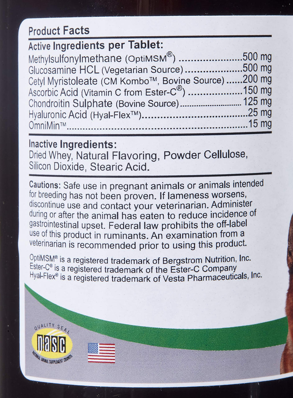 BioFlexa HA Hip and Joint Plus for Dogs, 60 Count Y873