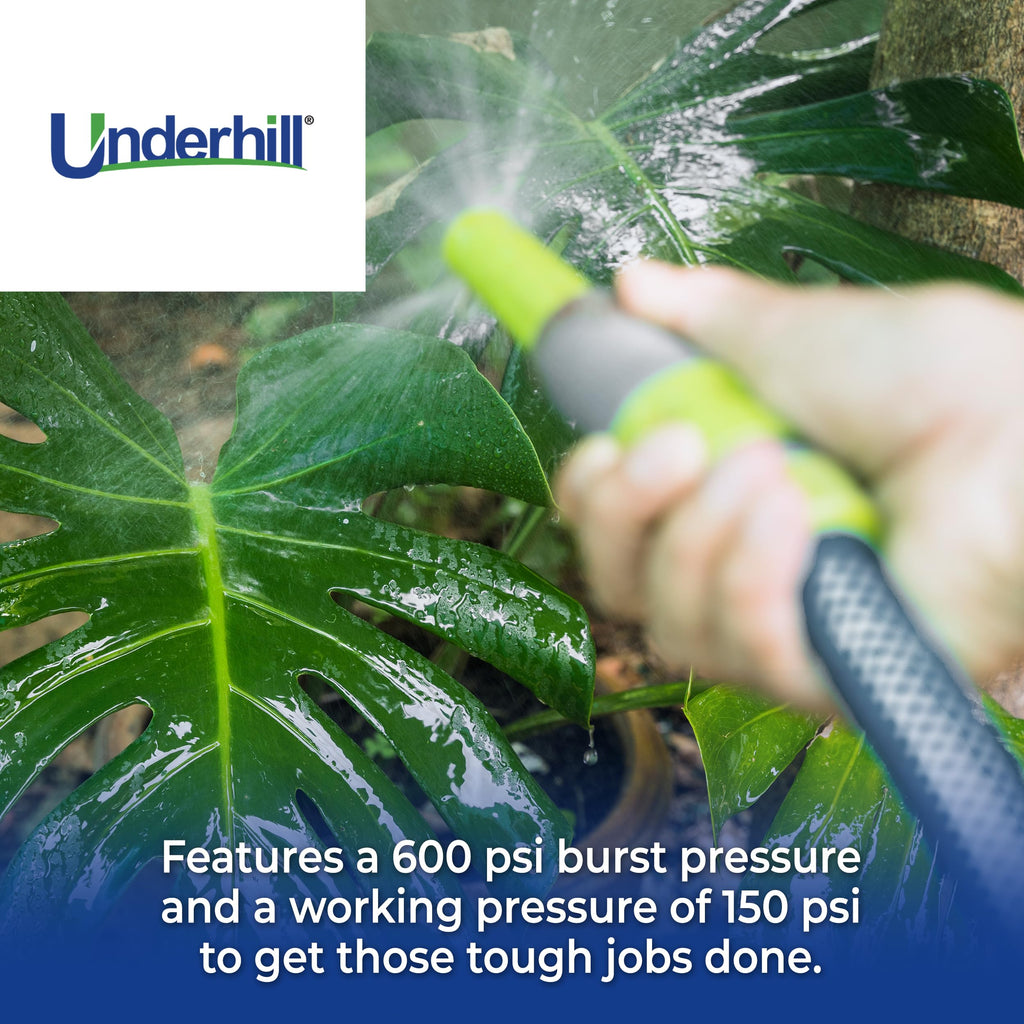 Clear 100 ft 3/4 Inch Flexible Anti-Kink Garden Water Hose A737